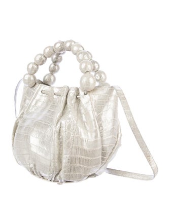 Nancy Gonzalez Metallic Satchel