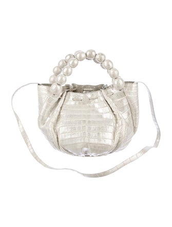 Nancy Gonzalez Metallic Satchel