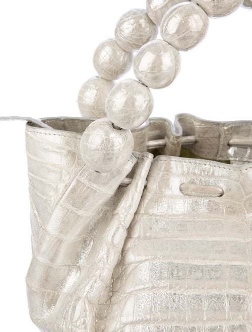 Nancy Gonzalez Metallic Satchel