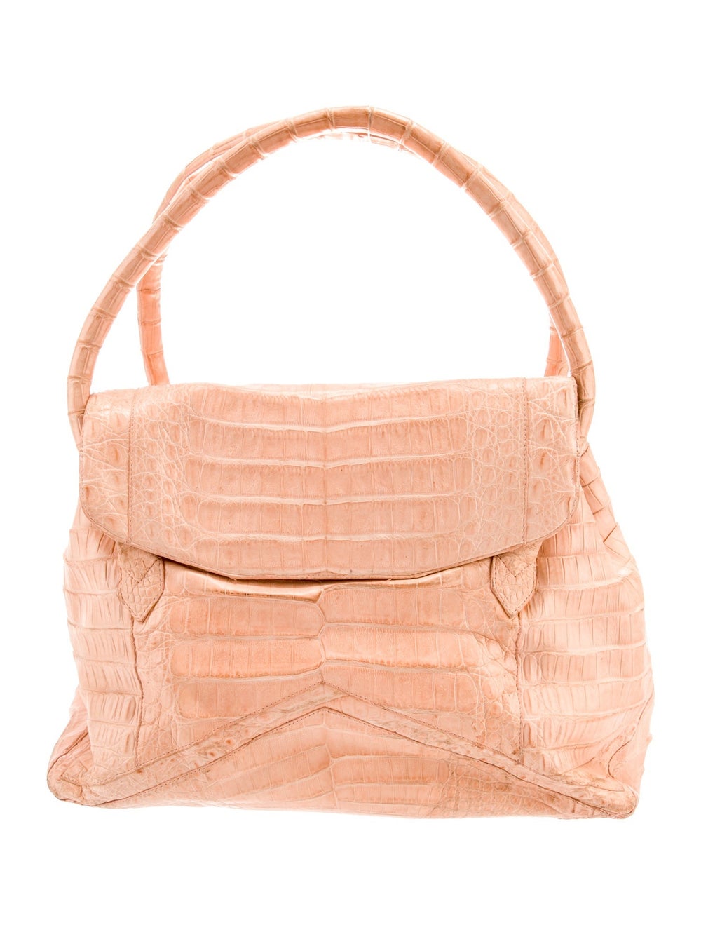 Nancy Gonzalez Crocodile Handle Bag Neutrals Handle Bags, Handbags