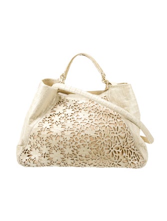 Nancy Gonzalez Crocodile Top Handle Bag