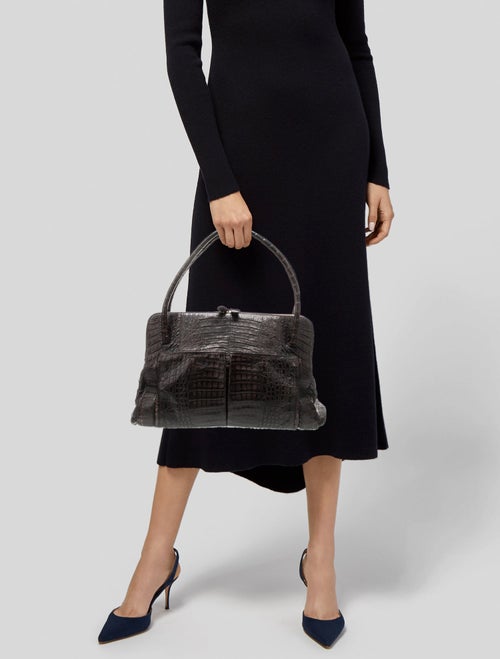 Nancy Gonzalez Crocodile Shoulder Bag