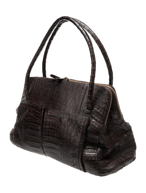 Nancy Gonzalez Crocodile Shoulder Bag