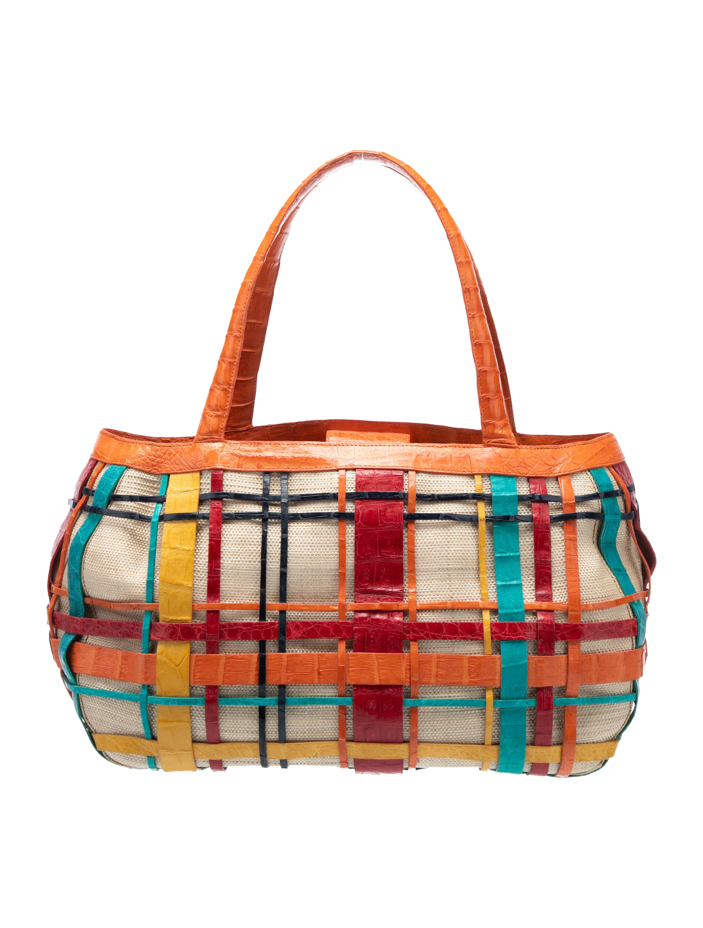 Nancy Gonzalez Crocodile Shoulder Bag