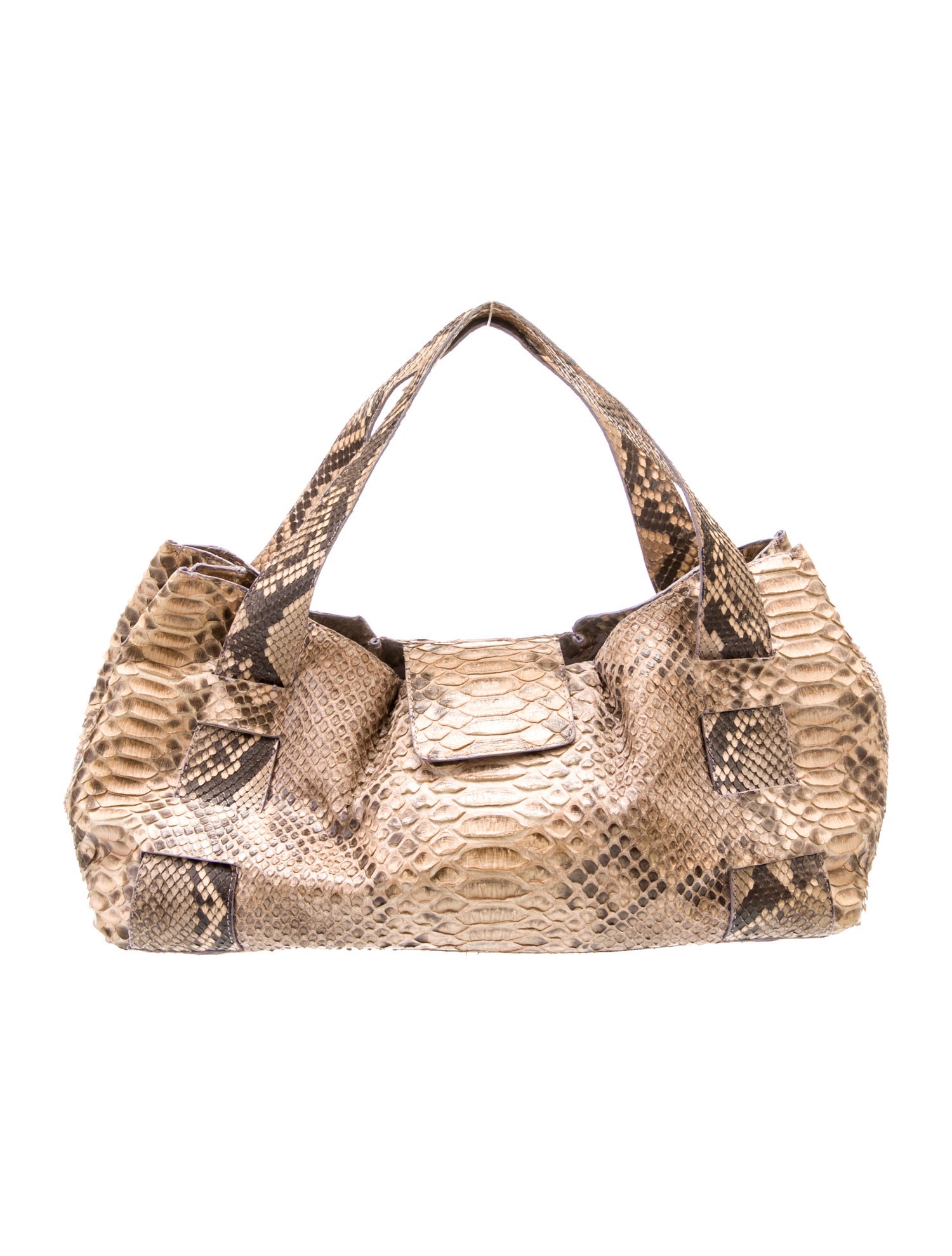 Nancy Gonzalez Python Top Handle Bag