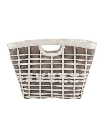 Nancy Gonzalez Handle Bags Crocodile Top Bag