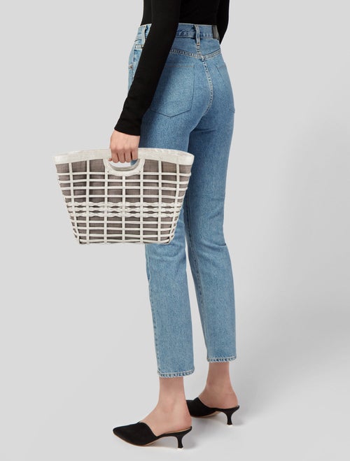 Nancy Gonzalez Crocodile Top Handle Bag