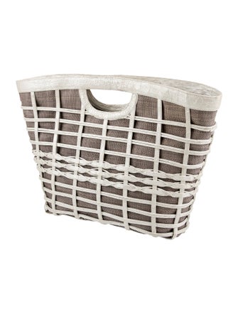 Nancy Gonzalez Crocodile Top Handle Bag