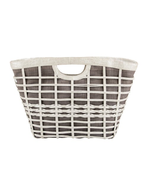 Nancy Gonzalez Crocodile Top Handle Bag