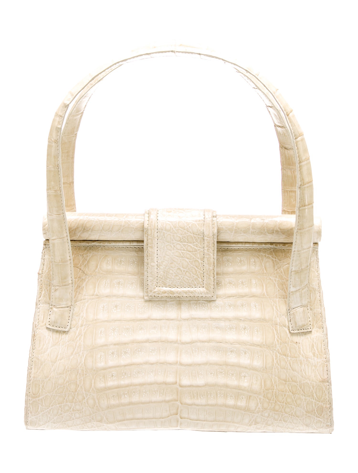 Nancy Gonzalez Crocodile Top Handle Bag