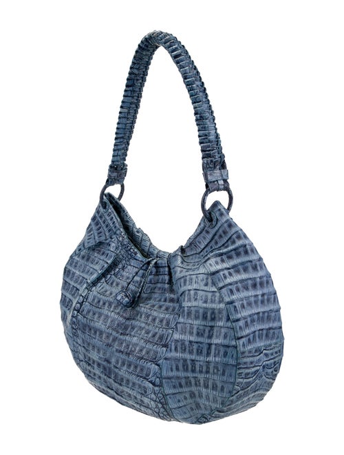 Nancy Gonzalez Crocodile Shoulder Bag