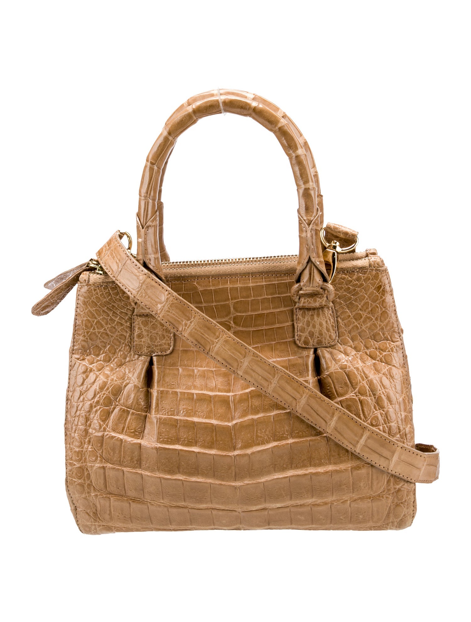 Nancy Gonzalez Crocodile Top Handle Bag
