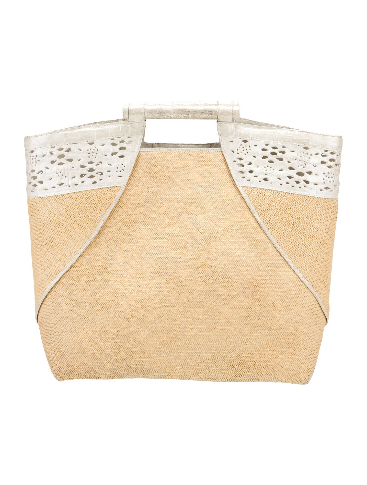 Nancy Gonzalez Wicker Clutch