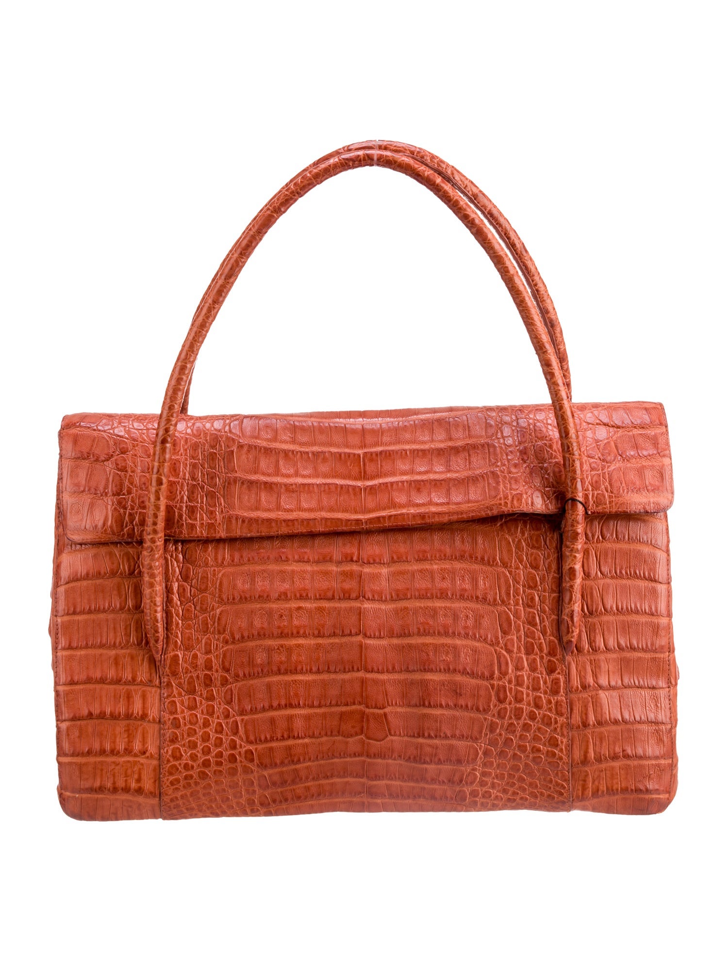 Nancy Gonzalez Crocodile Top Handle Bag