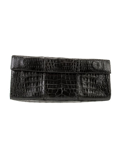Nancy Gonzalez Crocodile Clutch