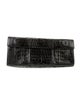 Nancy Gonzalez Crocodile Clutch
