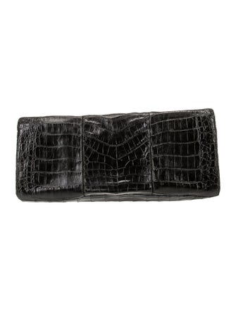 Nancy Gonzalez Crocodile Clutch