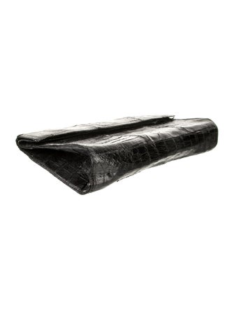 Nancy Gonzalez Crocodile Clutch