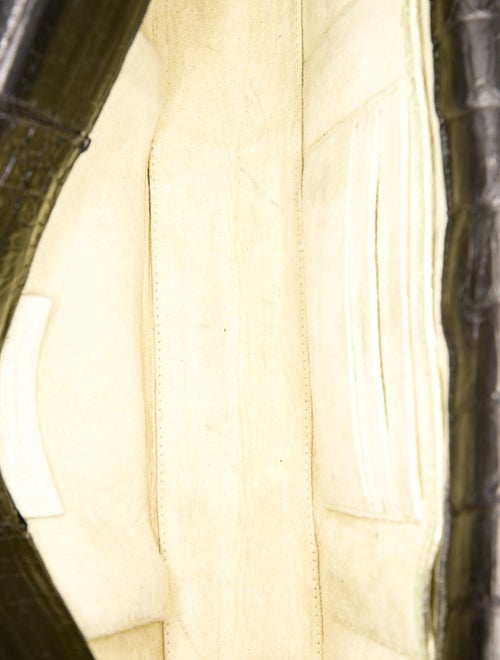 Nancy Gonzalez Crocodile Clutch