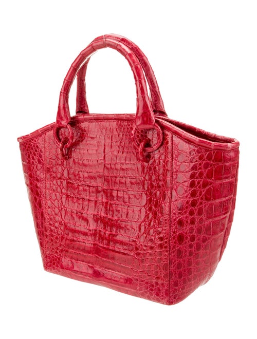 Nancy Gonzalez Crocodile Top Handle Bag