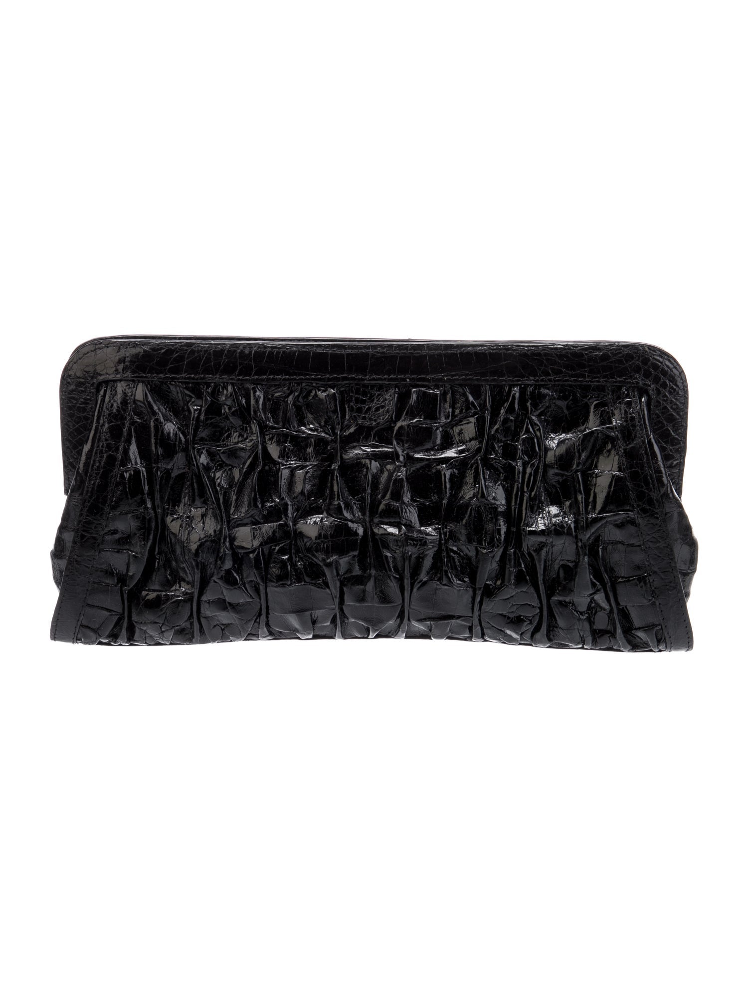 Nancy Gonzalez Leather Clutch