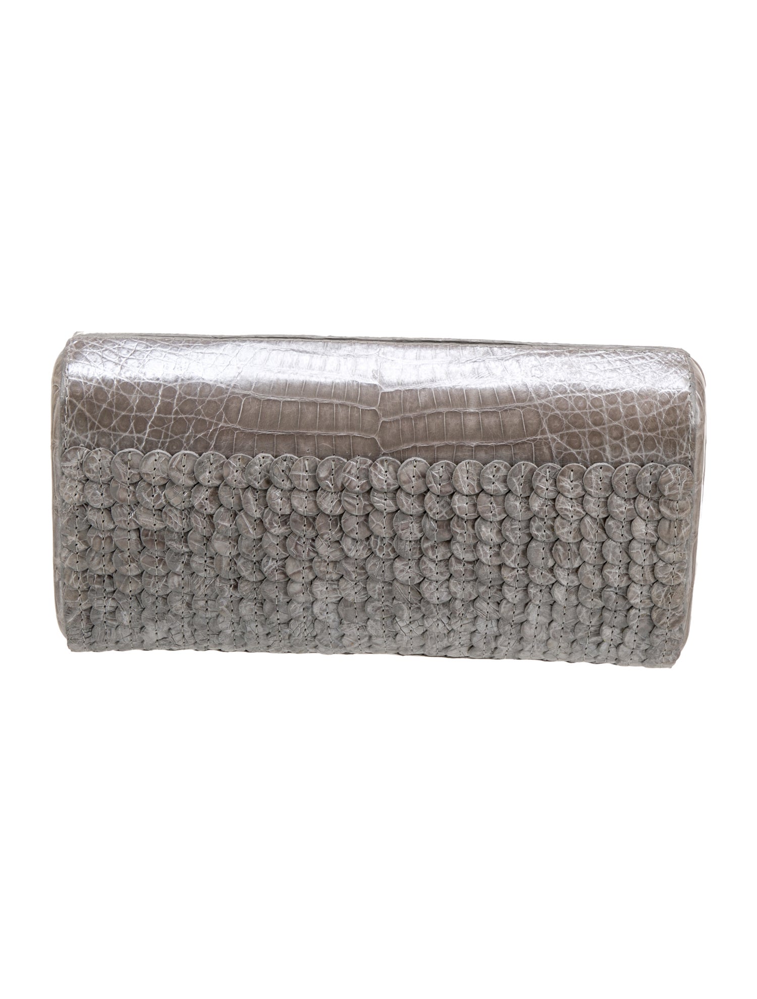 Nancy Gonzalez Crocodile Clutch