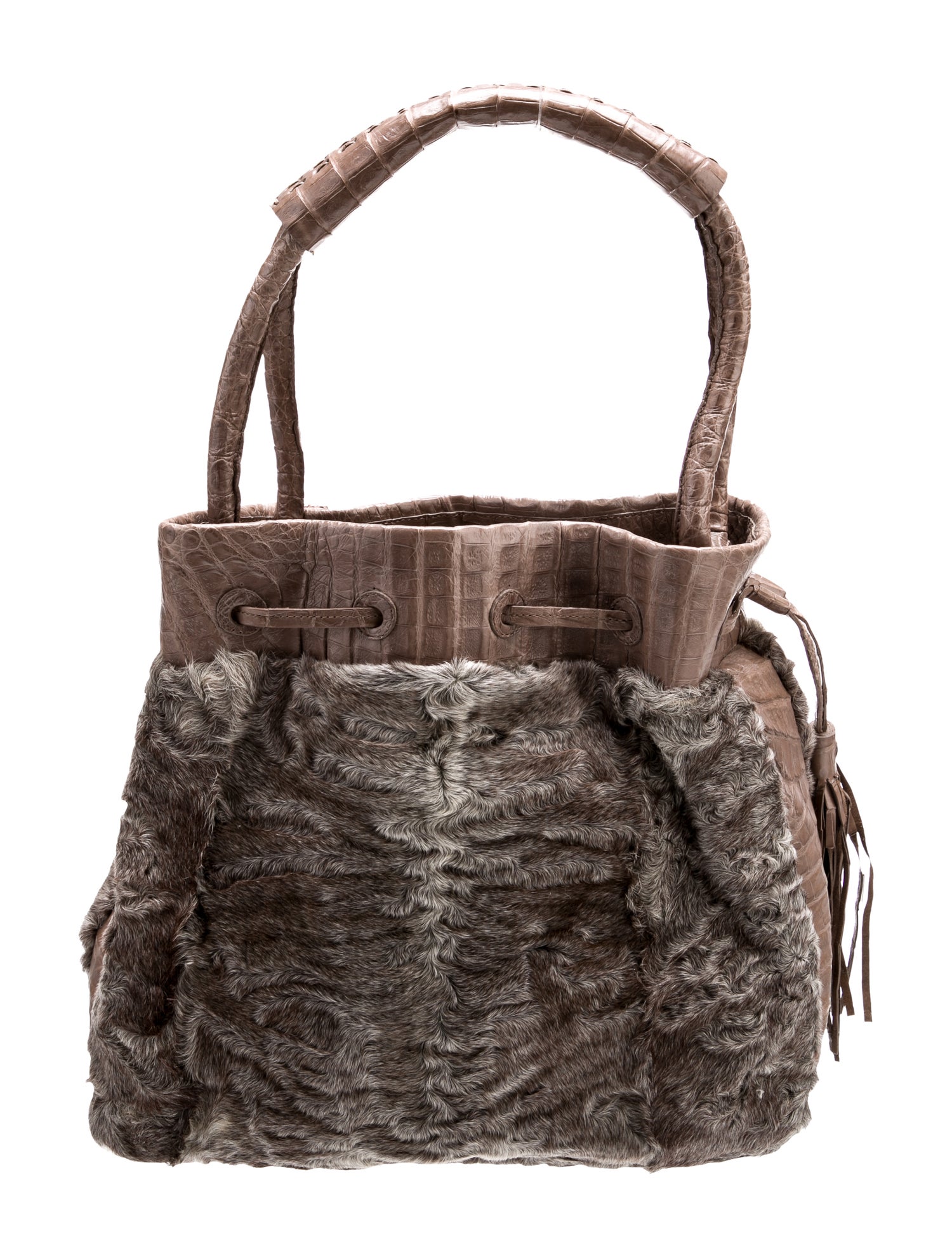 Nancy Gonzalez Crocodile Shoulder Bag