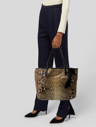 Nancy Gonzalez Python Tote