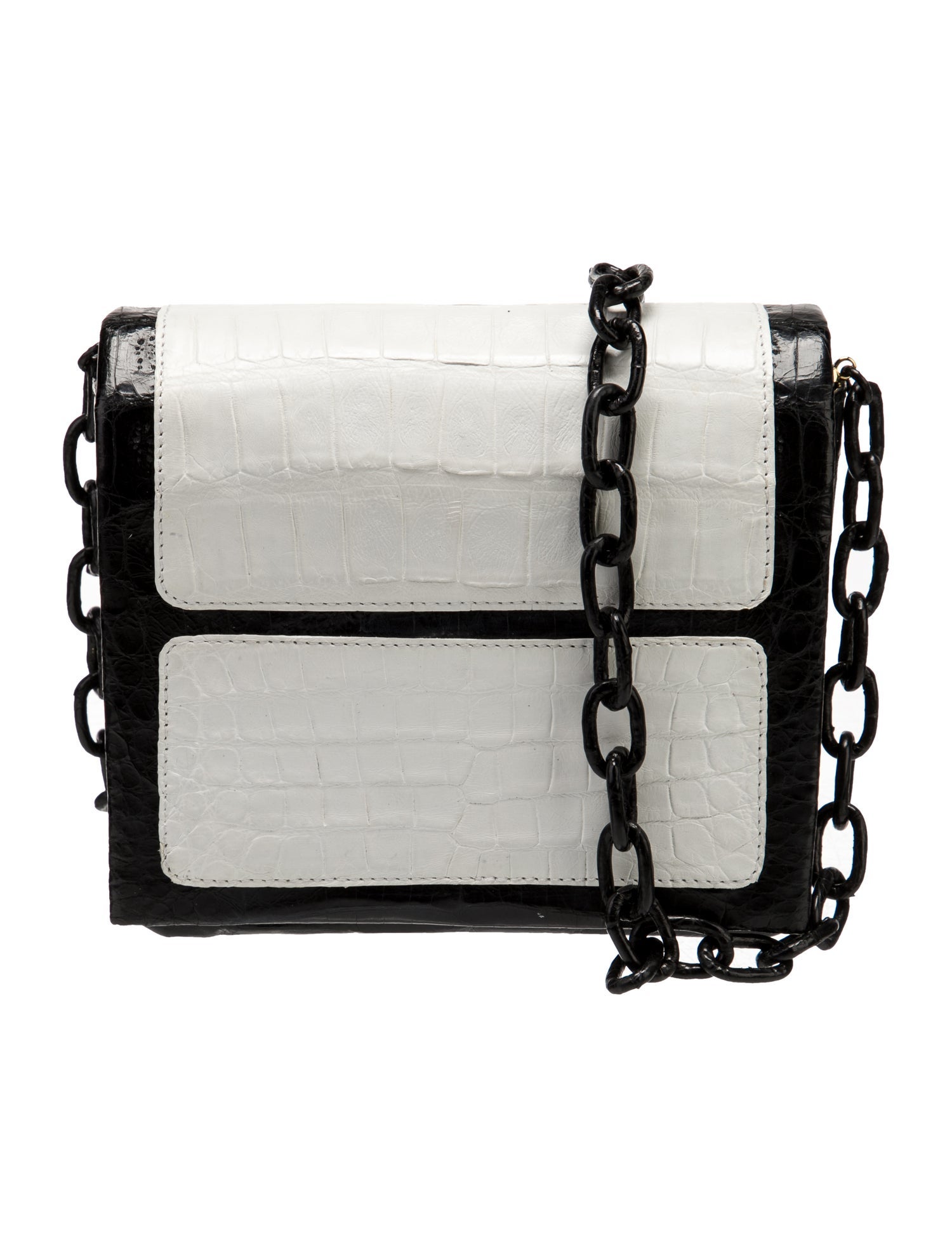 Nancy Gonzalez Crocodile Clutch