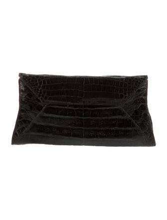 Nancy Gonzalez Crocodile Clutch