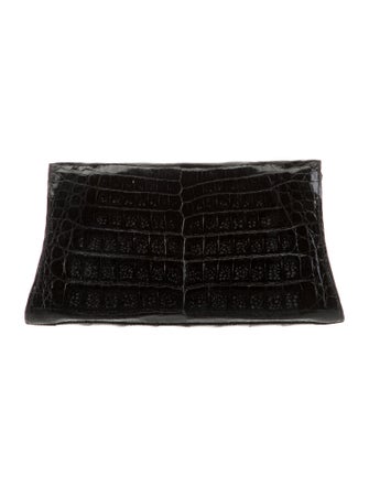 Nancy Gonzalez Crocodile Clutch