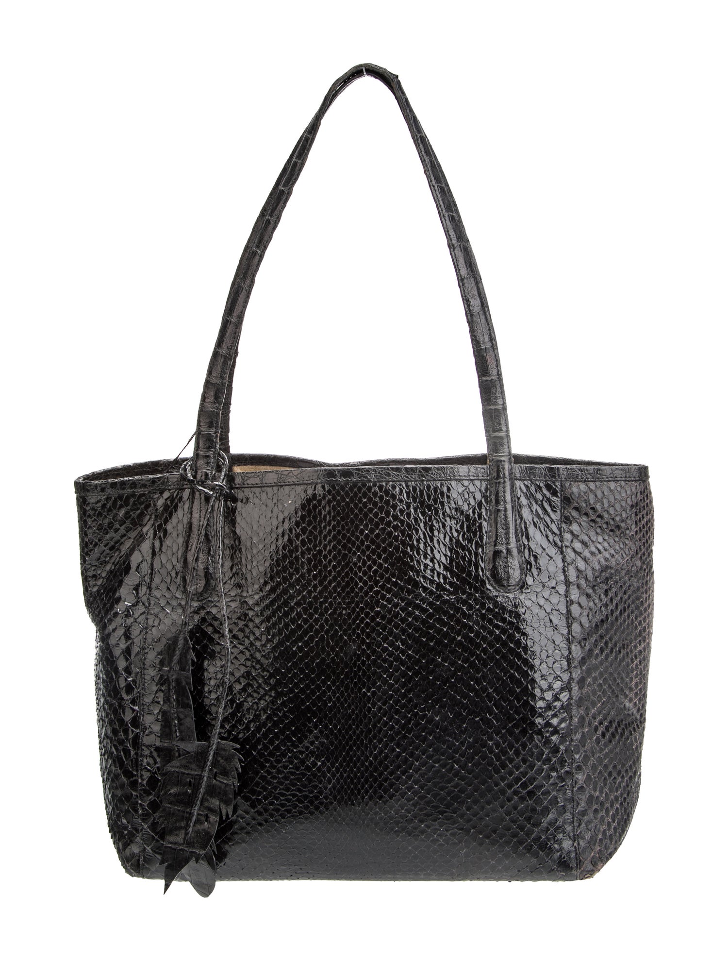 Nancy Gonzalez Snakeskin Tote