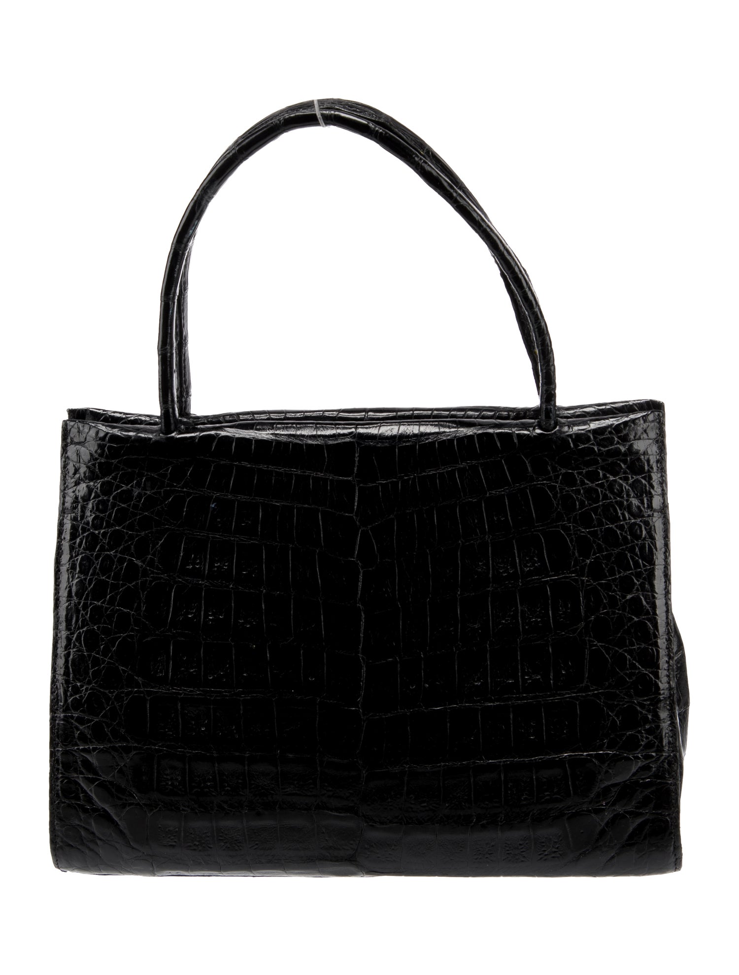 Nancy Gonzalez Caiman Top Handle Bag