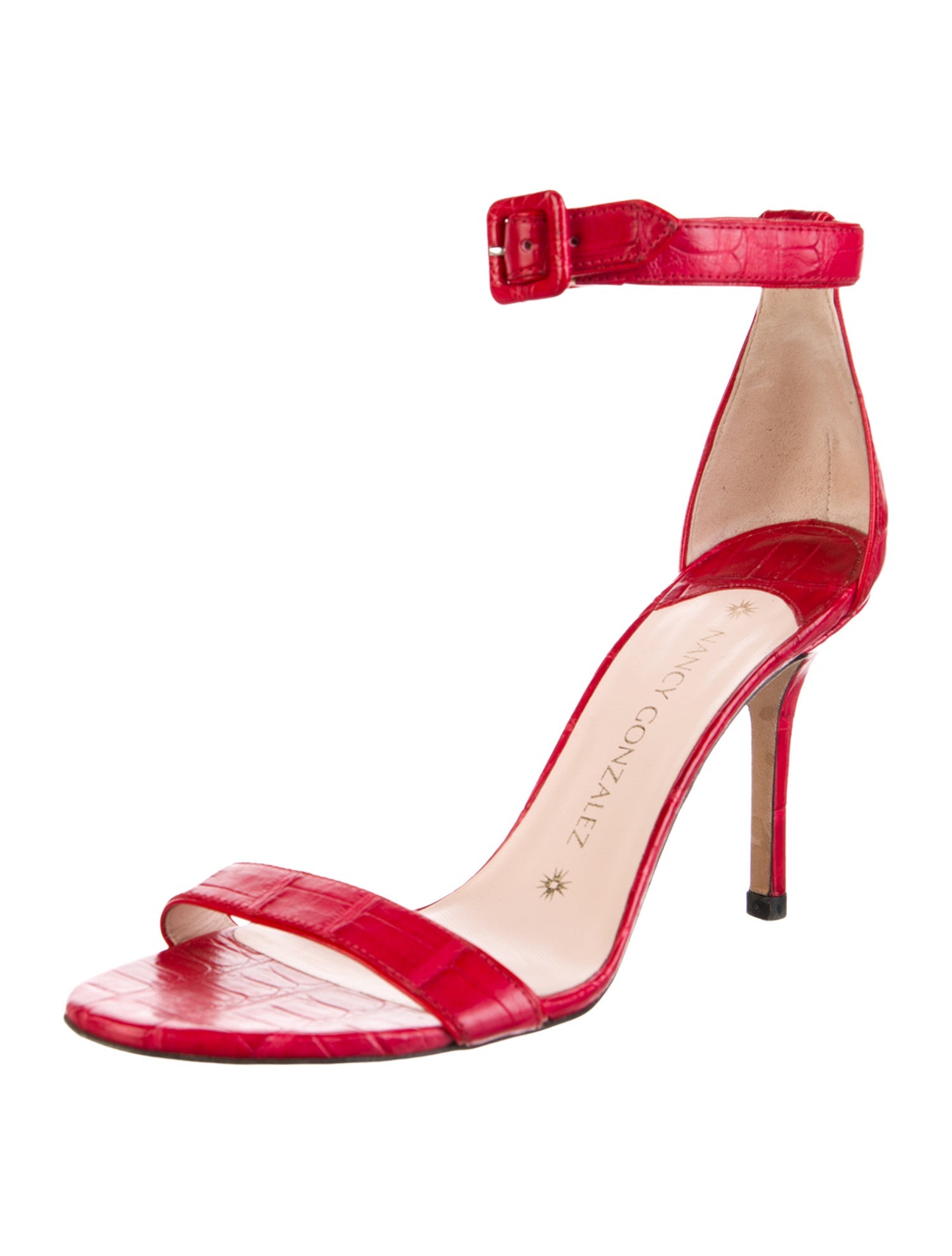 Nancy Gonzalez Crocodile Sandals