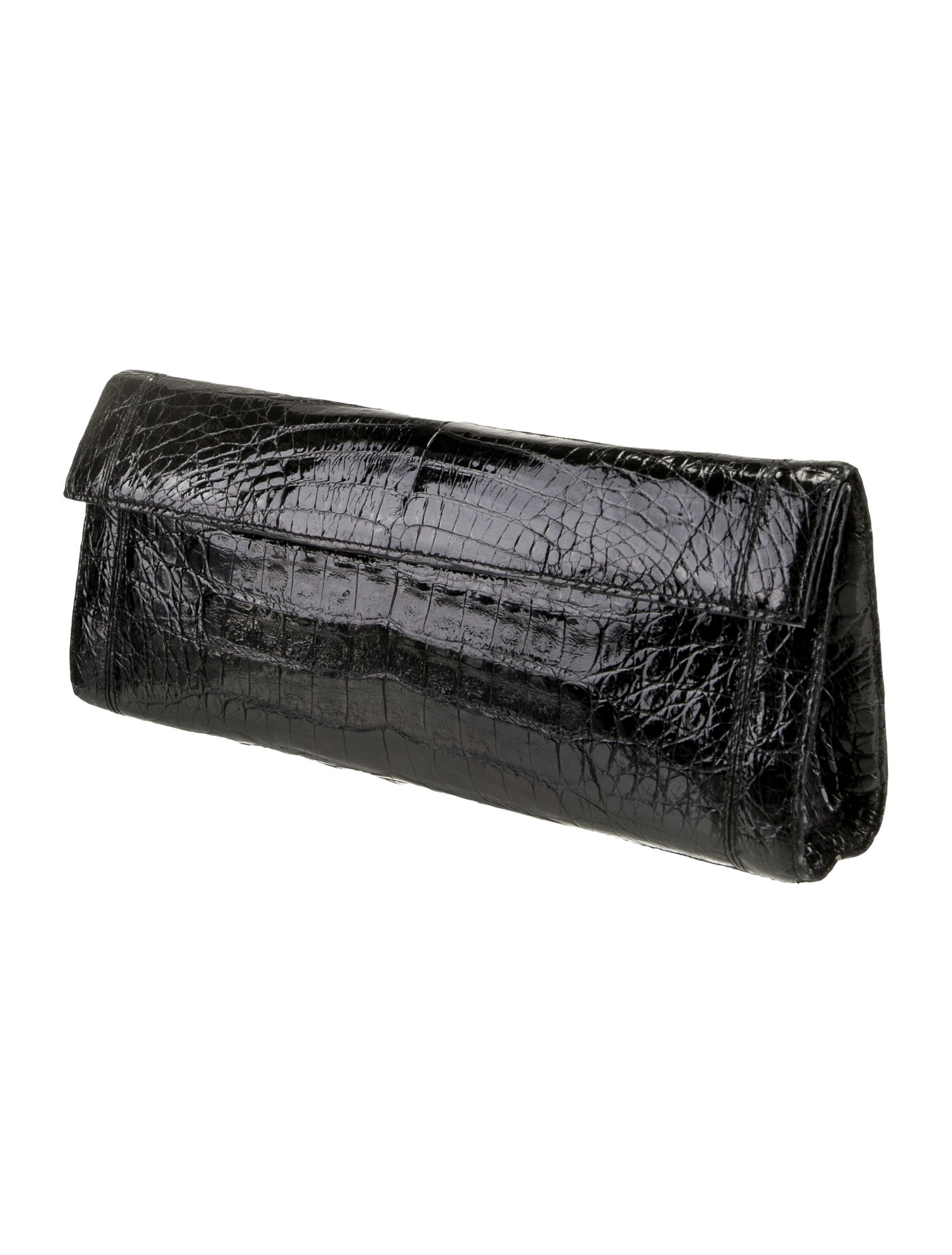 Nancy Gonzalez Crocodile Clutch