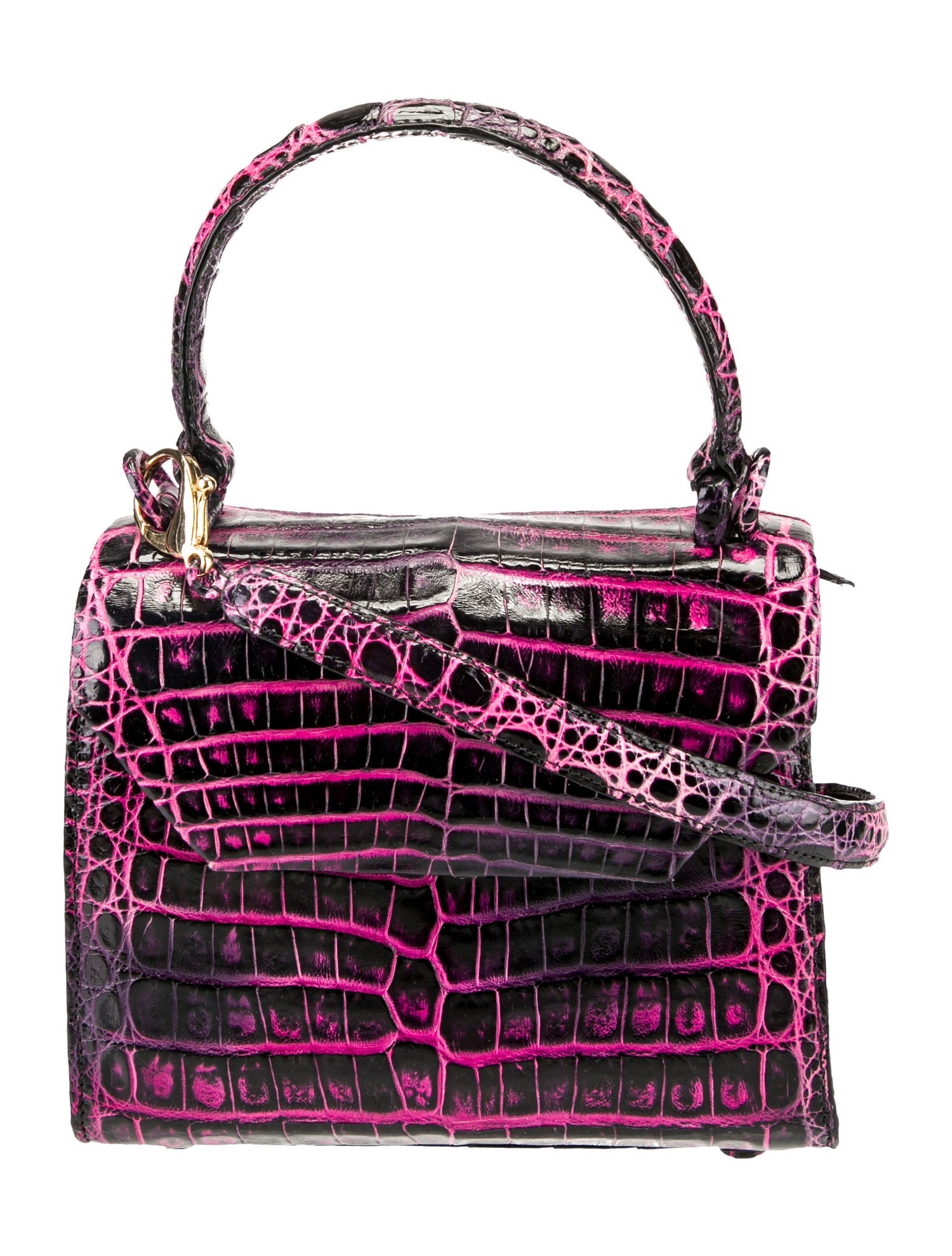 Nancy Gonzalez Crocodile Evening Bag