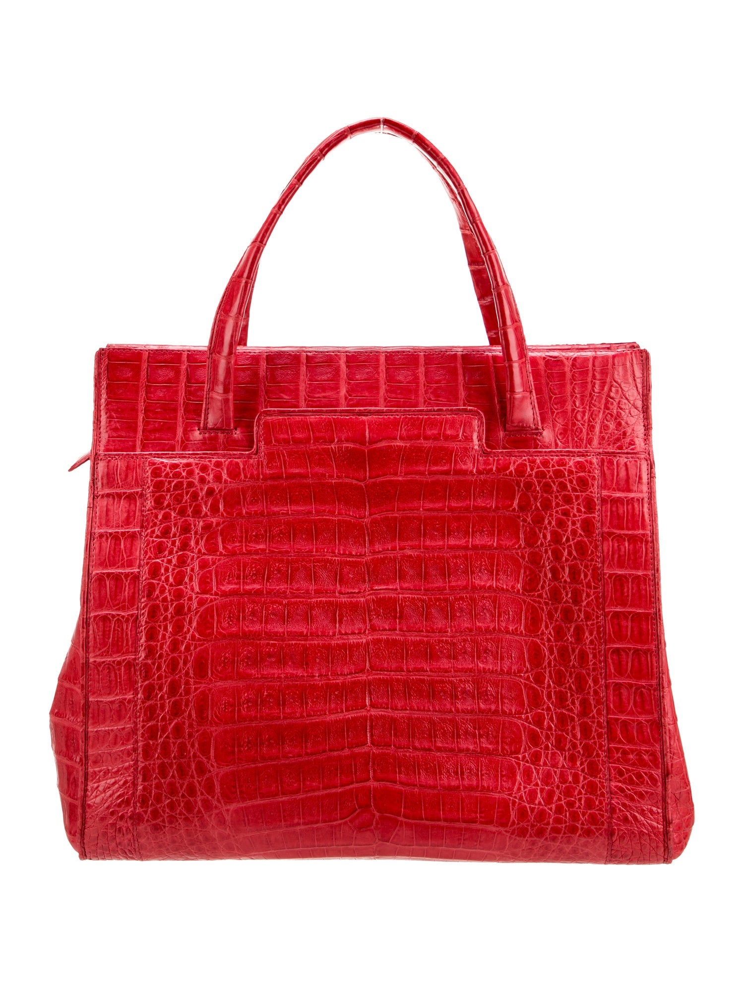 Nancy Gonzalez Crocodile Top Handle Bag