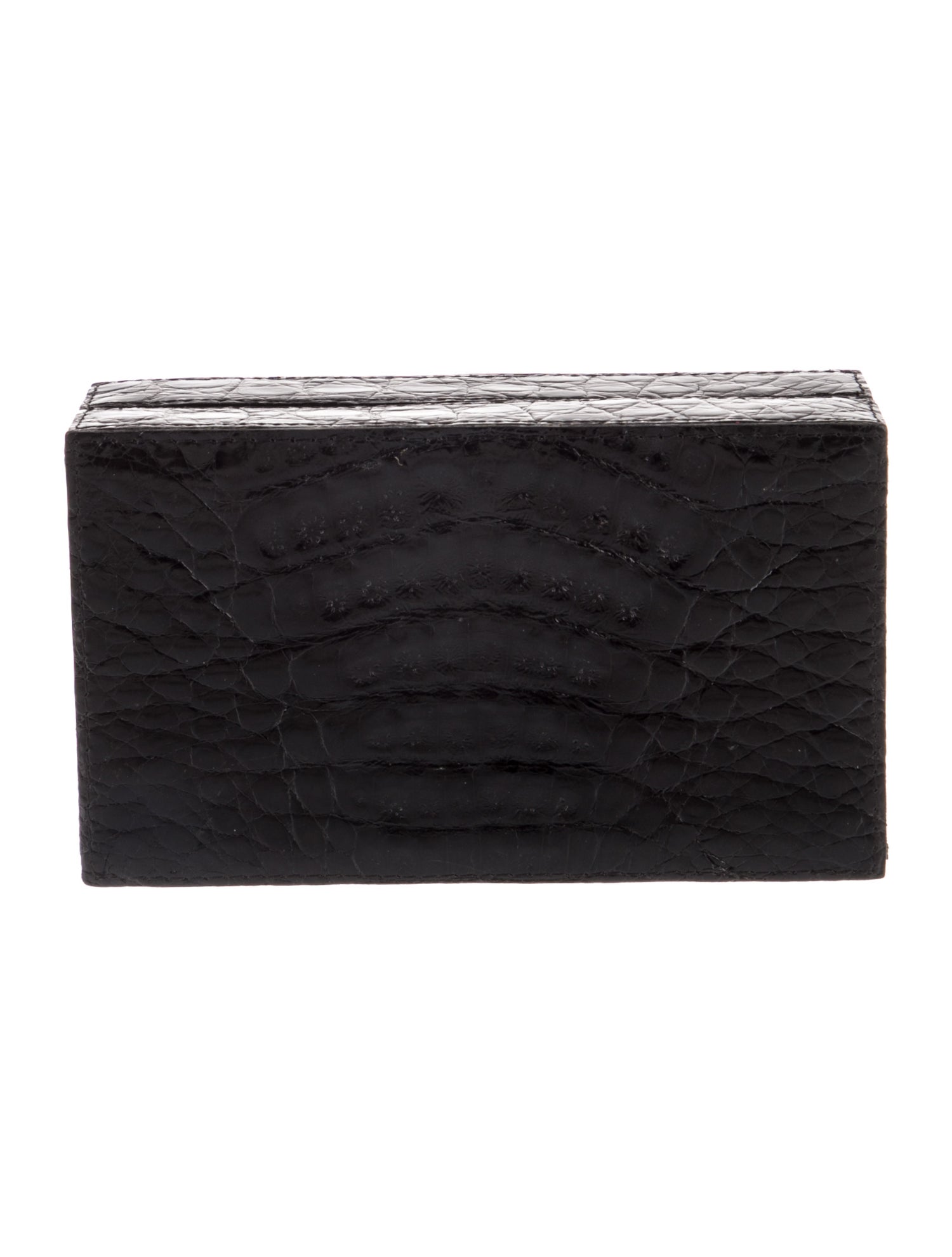 Nancy Gonzalez Crocodile Clutch