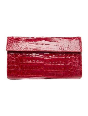 Nancy Gonzalez Crocodile Clutch