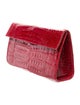Nancy Gonzalez Crocodile Clutch