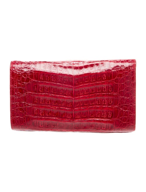 Nancy Gonzalez Crocodile Clutch