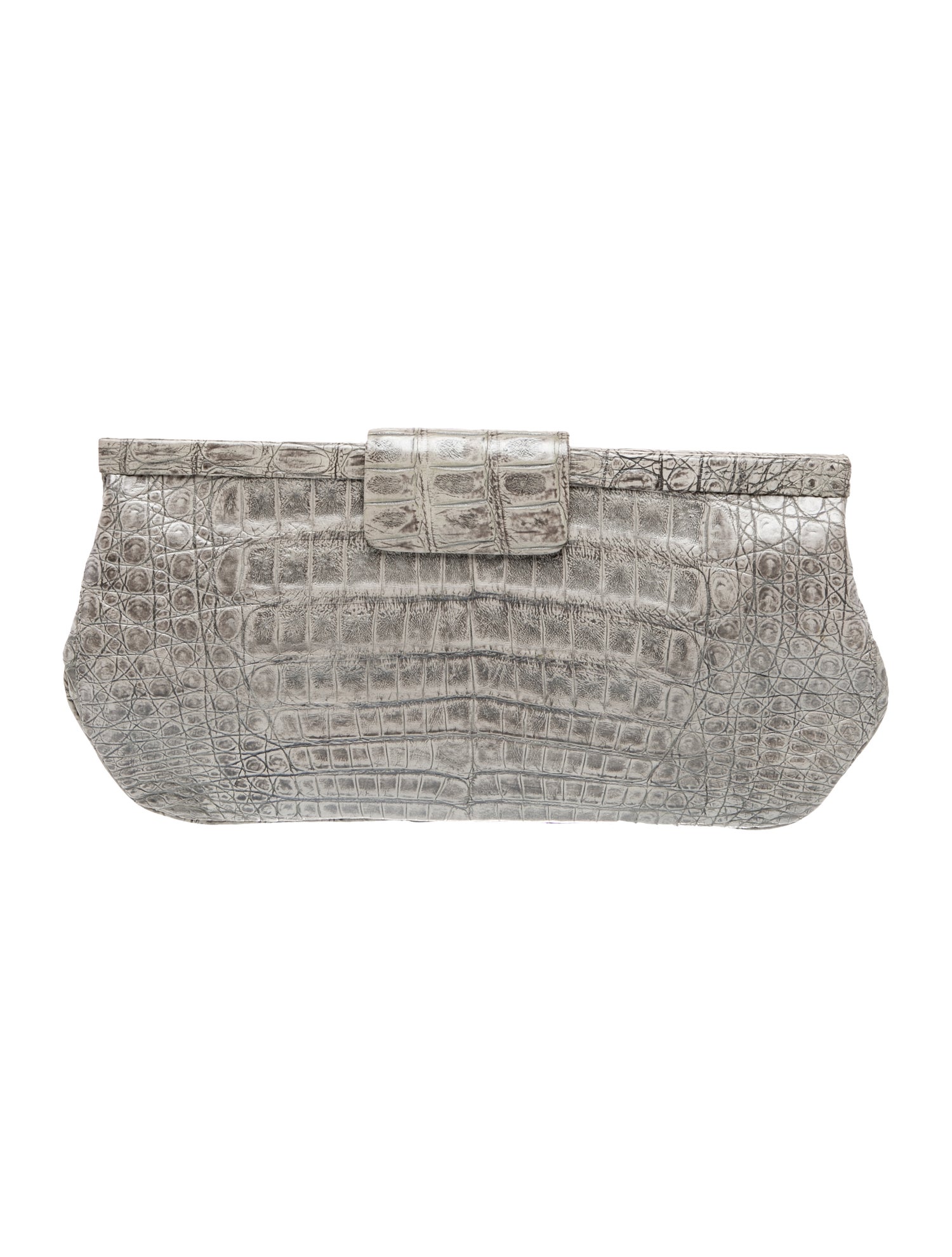 Nancy Gonzalez Crocodile Clutch