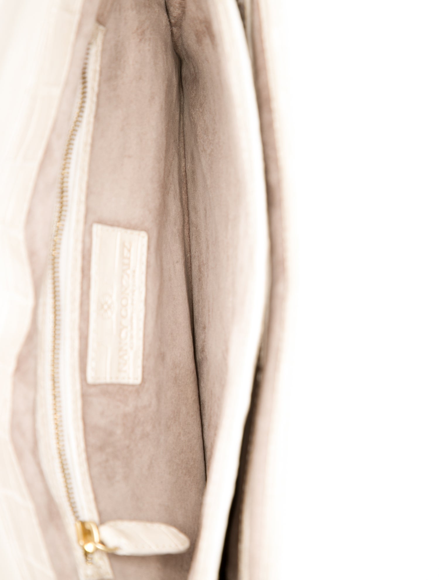 Nancy Gonzalez Crocodile Clutch