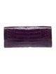 Nancy Gonzalez Crocodile Clutch
