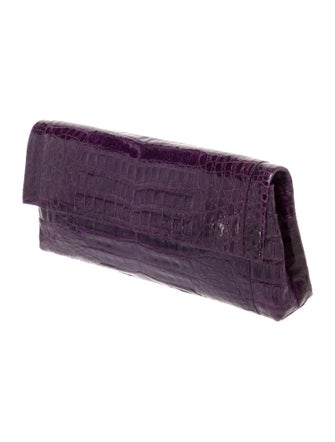 Nancy Gonzalez Crocodile Clutch