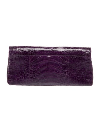 Nancy Gonzalez Crocodile Clutch