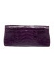 Nancy Gonzalez Crocodile Clutch