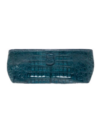 Nancy Gonzalez Crocodile Clutch