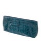 Nancy Gonzalez Crocodile Clutch