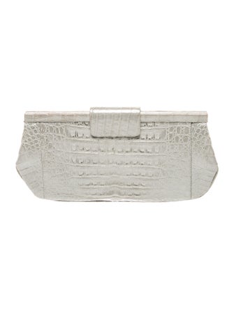Nancy Gonzalez Crocodile Clutch